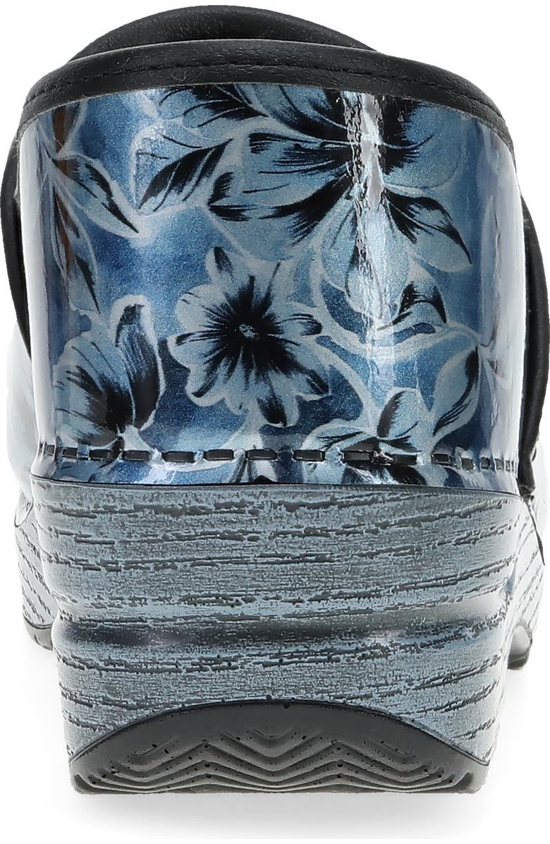Dansko Professional Clog, Alternate, color, Blue Vine Patent
