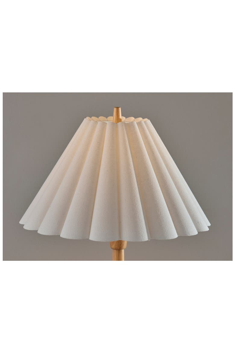 Scallop Table Lamp, Alternate, color, NATURAL