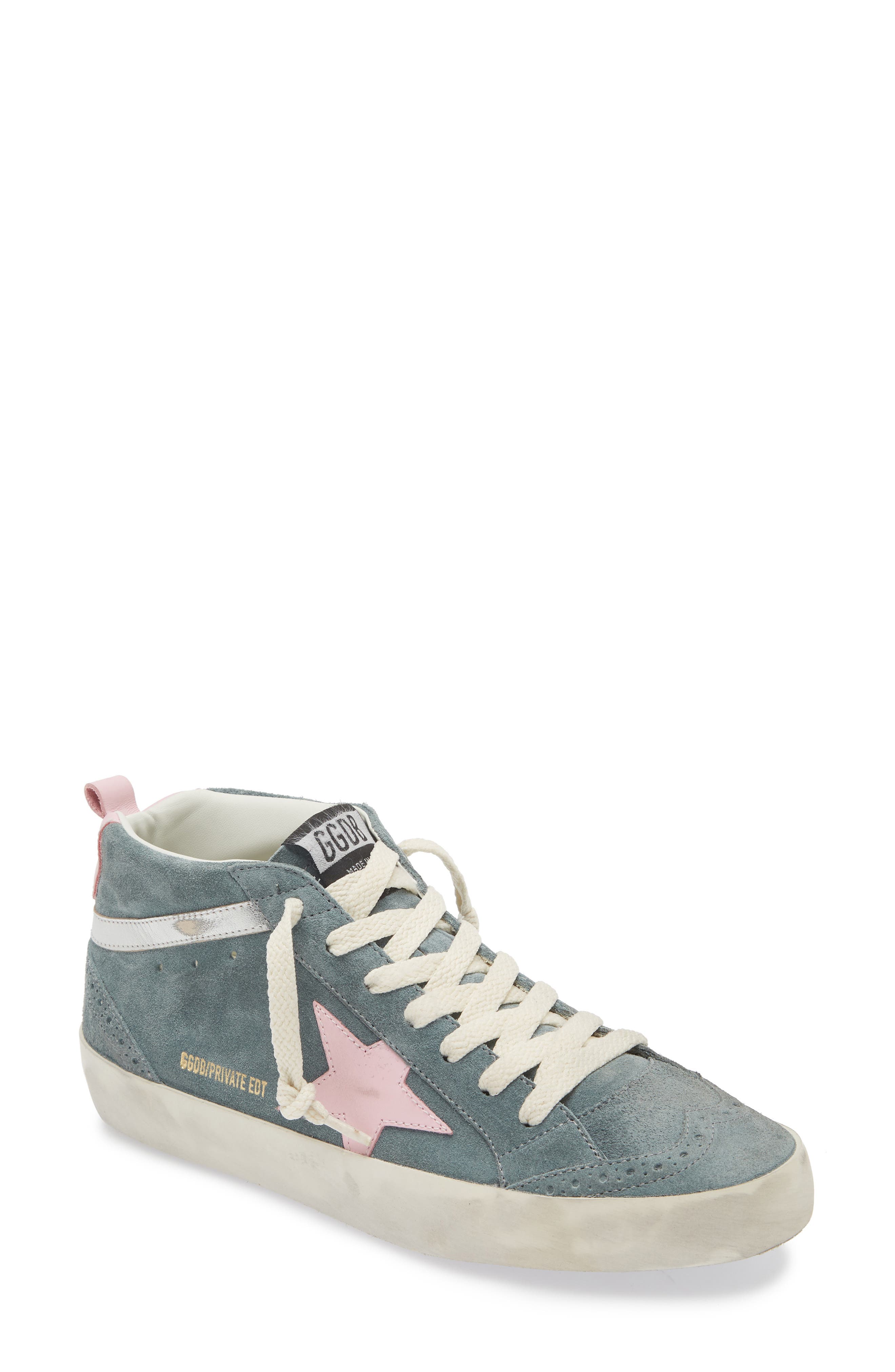 Golden Goose Mid Star Sneaker, Main, color, 