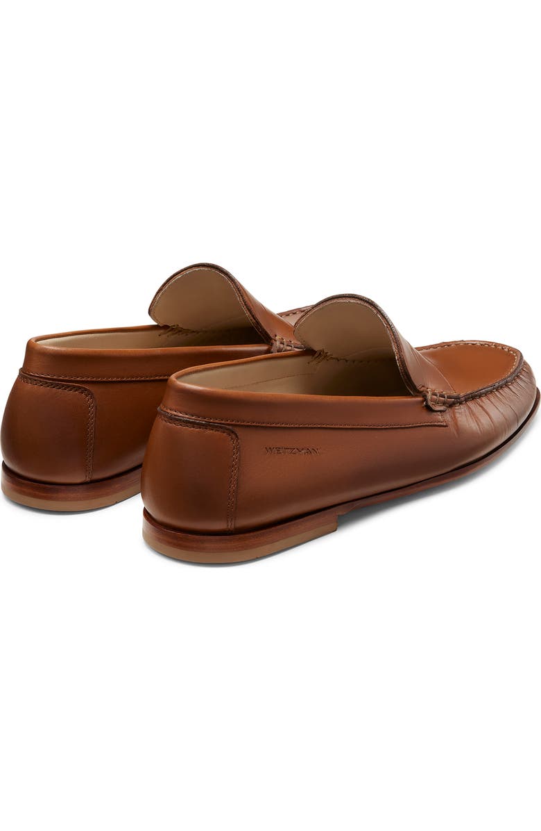 Stuart Weitzman Brady Penny Loafer, Alternate, color, Saddle Tan