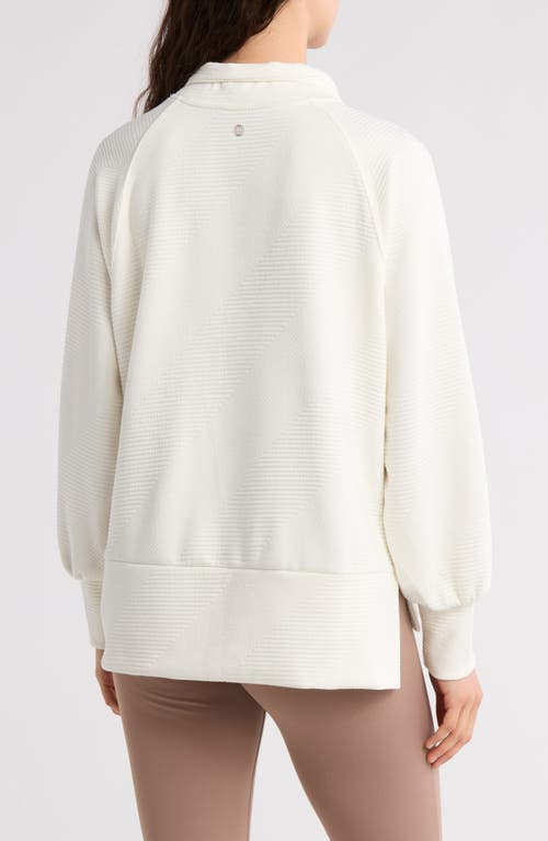 Balance Collection Whitley Quarter Zip Pullover In H. Cannoli Cream