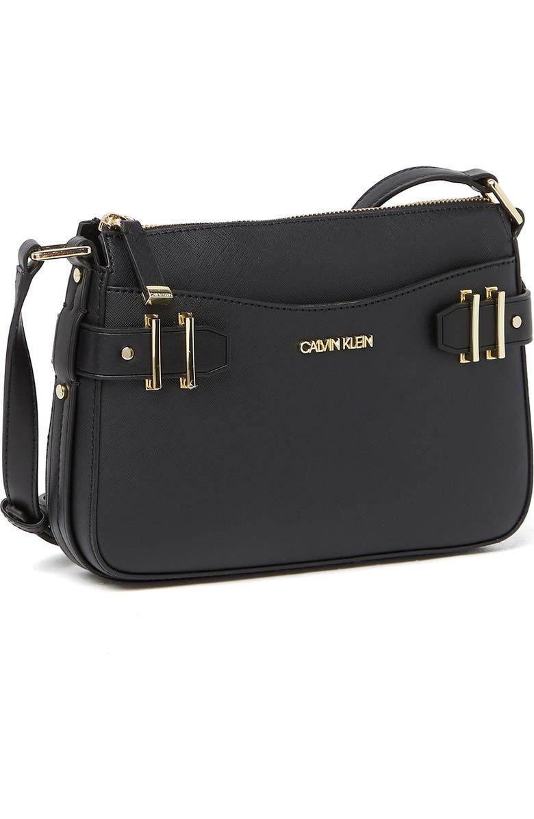 Calvin Klein Saffiano Crossbody, Alternate, color,