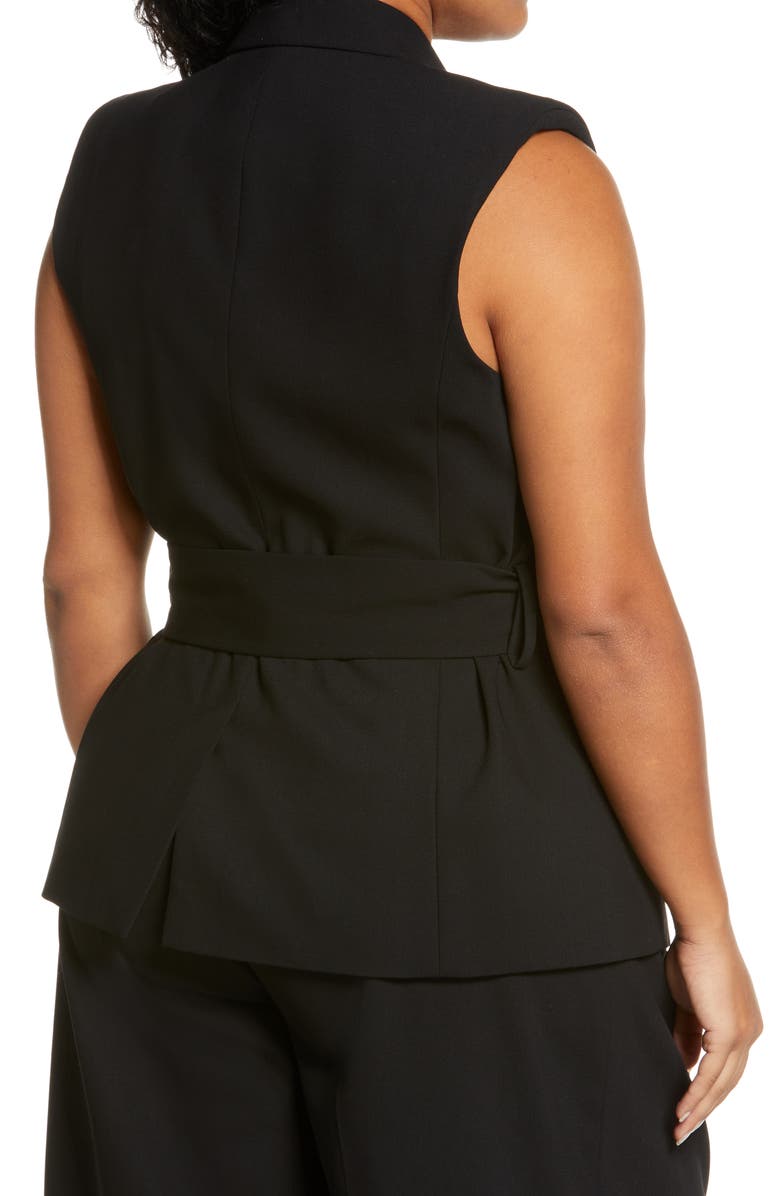 Vince Tailored Wool Blend Blazer Vest, Alternate, color,