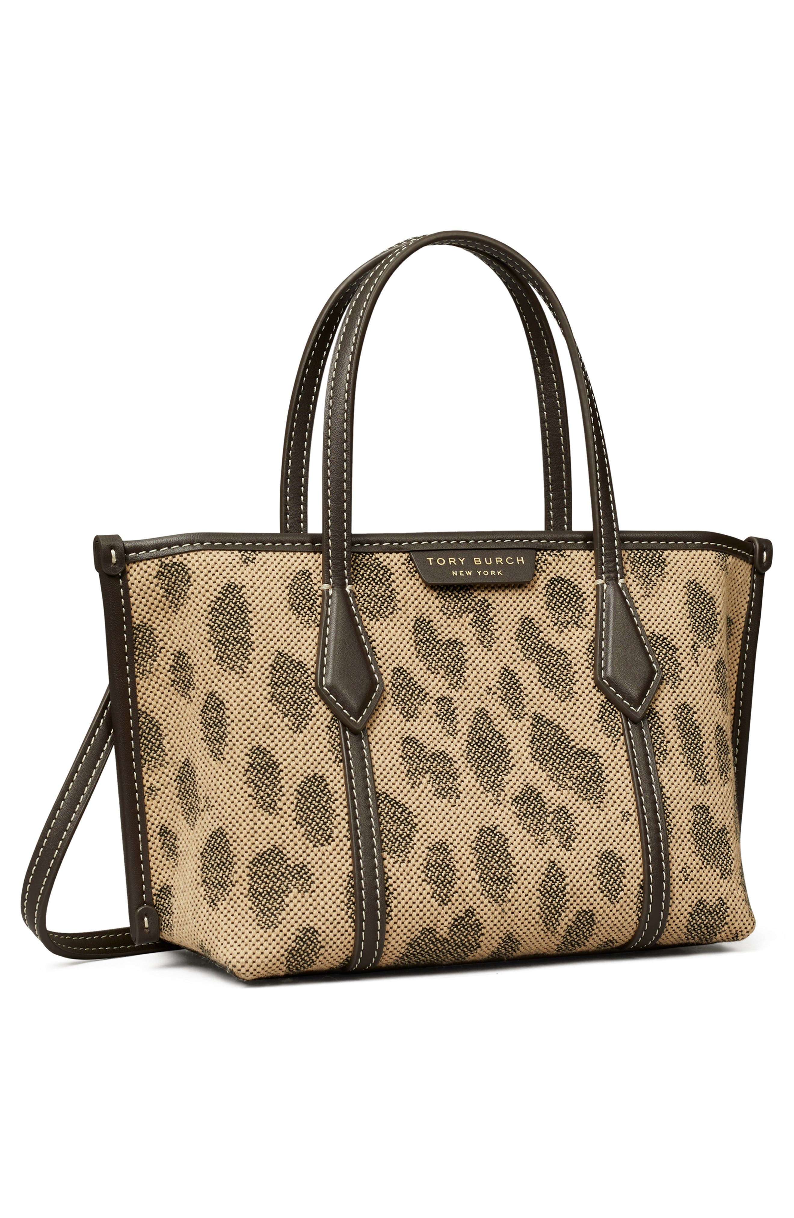 Tory Burch Mini Perry Mini Tote, Alternate, color, Cheetah Spots