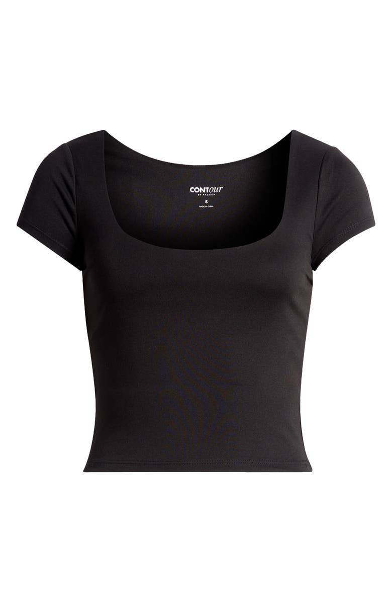 PacSun Gena Scoop Neck Contour Top, Alternate, color,