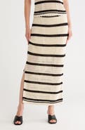VERO MODA Sardina Stripe Sweater Skirt