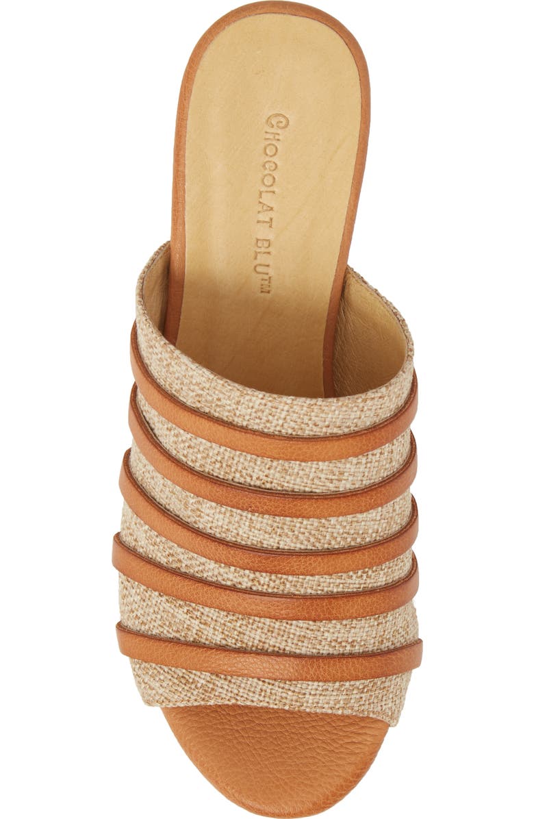 Chocolat Blu Wapi Wedge Sandal, Alternate, color,