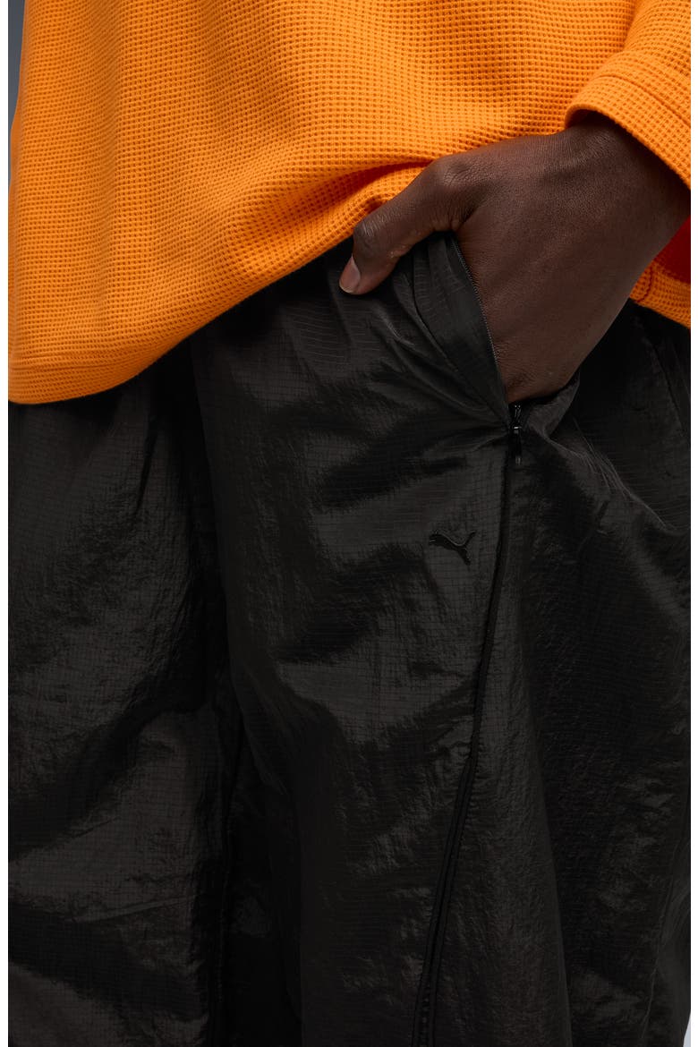 CLRT Nylon Ripstop Pants, Alternate, color, PUMA BLACK