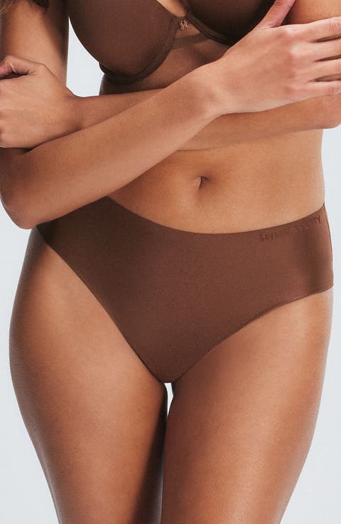 Microfiber No-Show Hipster Briefs (Regular & Plus)