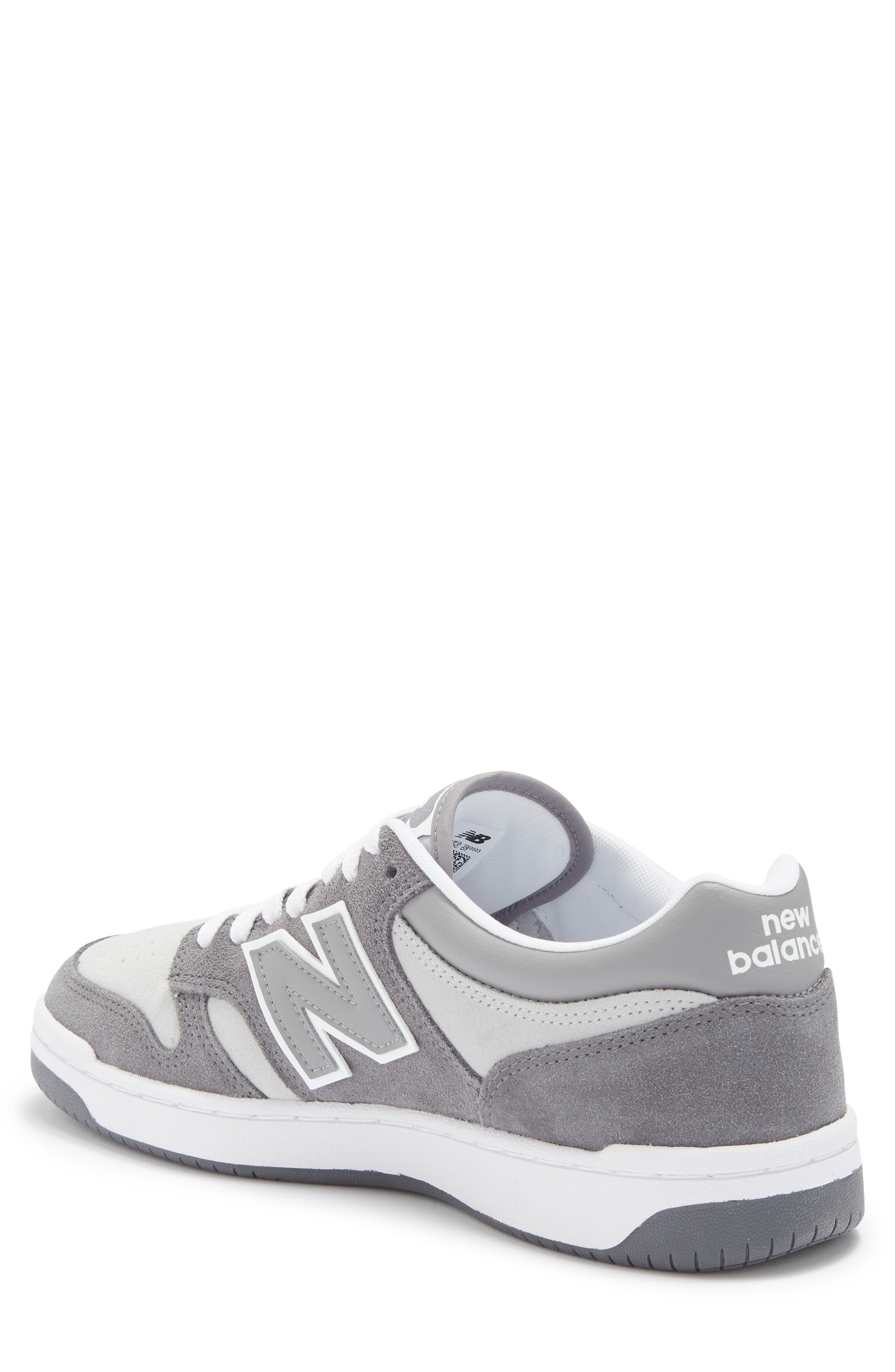 New Balance 480 Basketball Sneaker, Alternate, color, Castlerock/ Shadow Grey