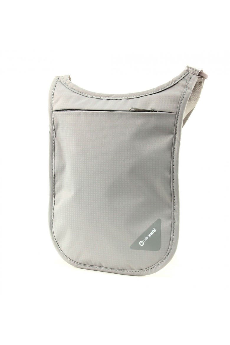 Coversafe V75 RFID Blocking Neck Pouch Neutral Grey, Alternate, color, Neutral Grey