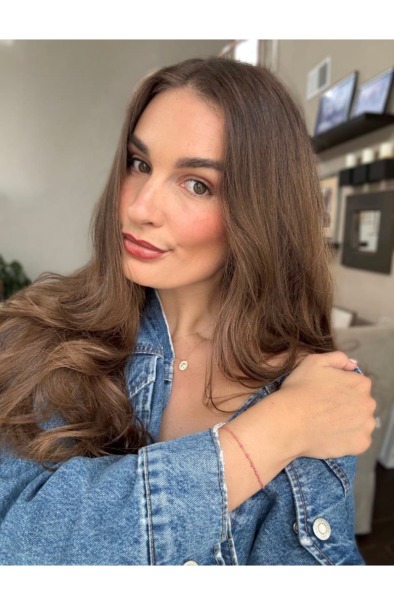 Set & Stones Kaz Bracelet, Alternate, color, Gold / Pink