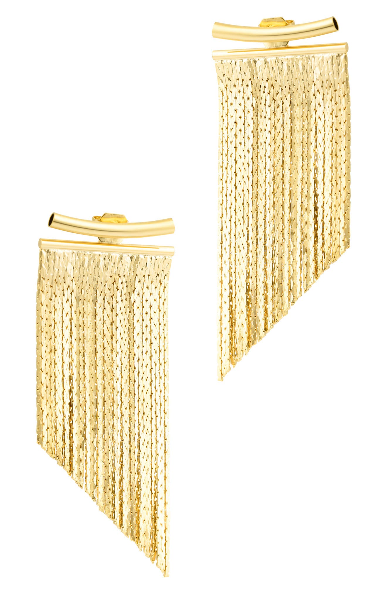 Adornia Fringe Drop Earrings