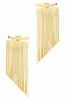 Adornia Fringe Drop Earrings