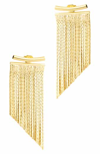 Adornia Fringe Drop Earrings