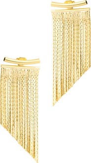Adornia Fringe Drop Earrings