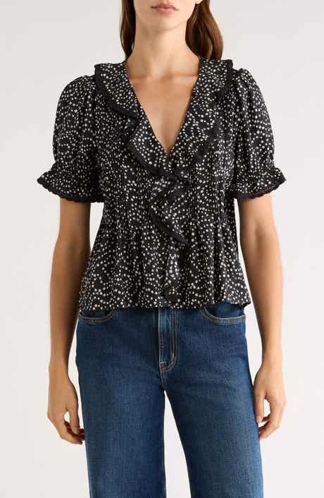 Bloom Floral Short Sleeve Top
