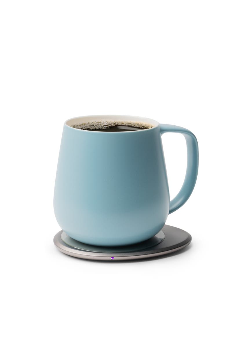 OHOM INC Ui+ Self-heating Mug Set, Main, color, Moonmist Blue
