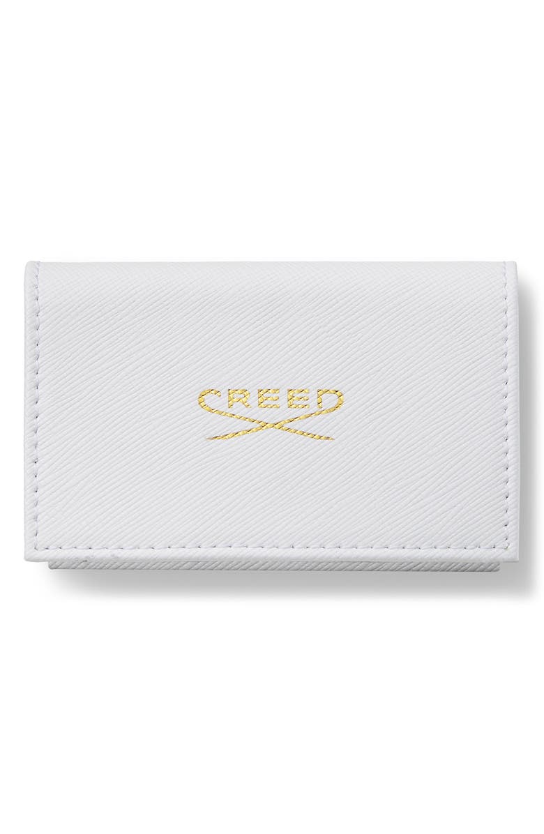 Creed White Leather Wallet Discovery Fragrance Set, Main, color, 