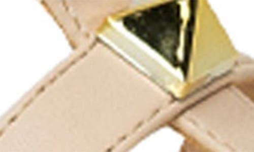 Chase & Chloe Chase And Chloe Pyramid Stud Ankle Sandal