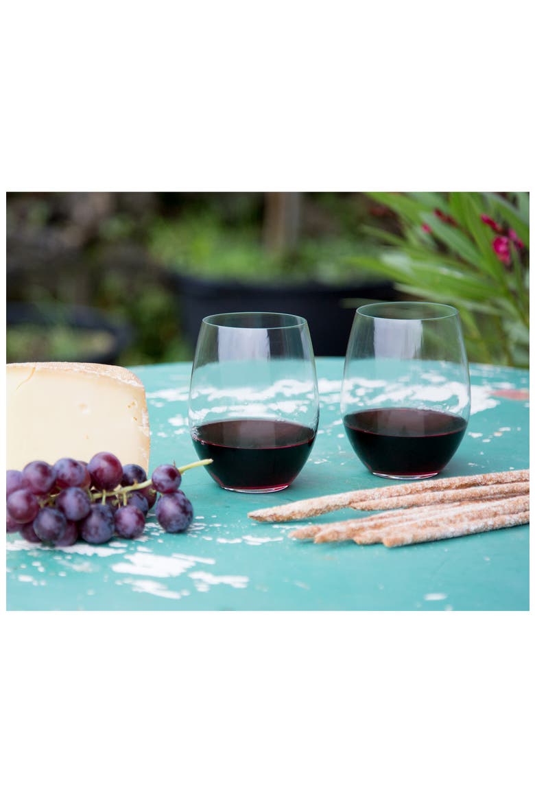 O Cabernet/Merlot Wine Tumbler, Set of 4, Alternate, color, CLEAR