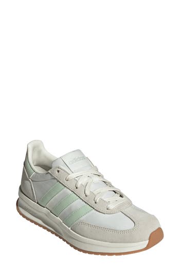 Adidas Originals Adidas Run 72 Sneaker In Off White/linen Green/gum