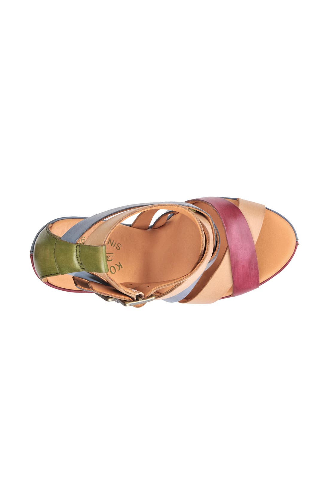 Kork-Ease 'Hailey' Wedge Sandal, Alternate, color, MULTI COLOR