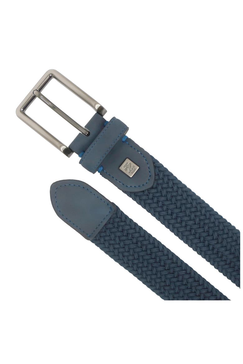 Golf Woven Stretch Belt, Alternate, color, Navy
