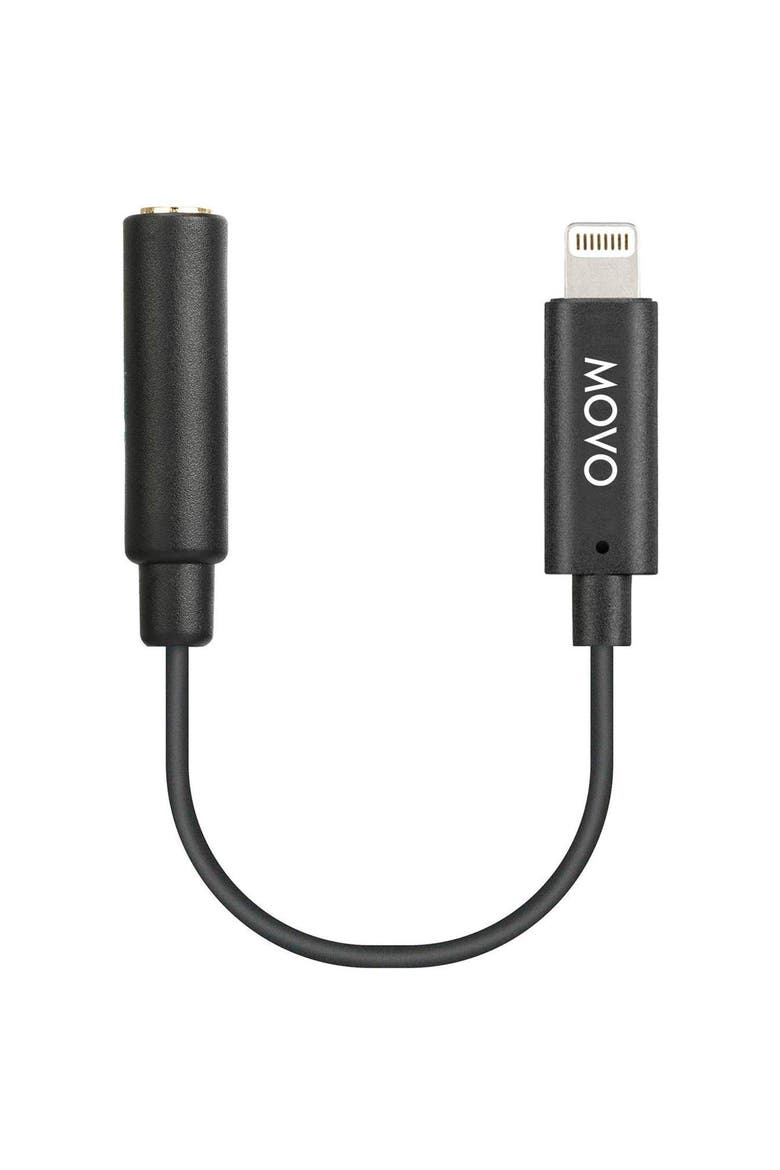 IMA-2 Headphone Adapter - 3.5mm TRS to Lightning - Compatible with iPhone and iPad, Main, color, Black