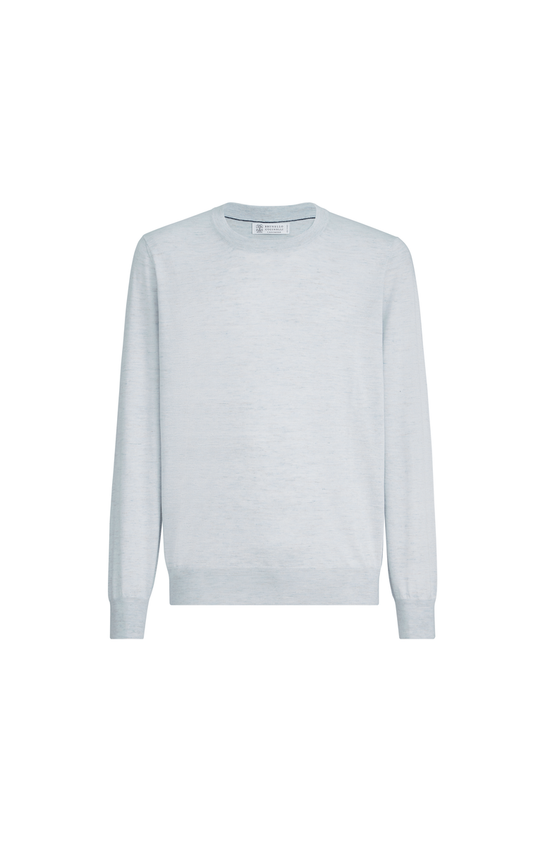 Brunello Cucinelli Lightweight sweater, Main, color, Pale Blue