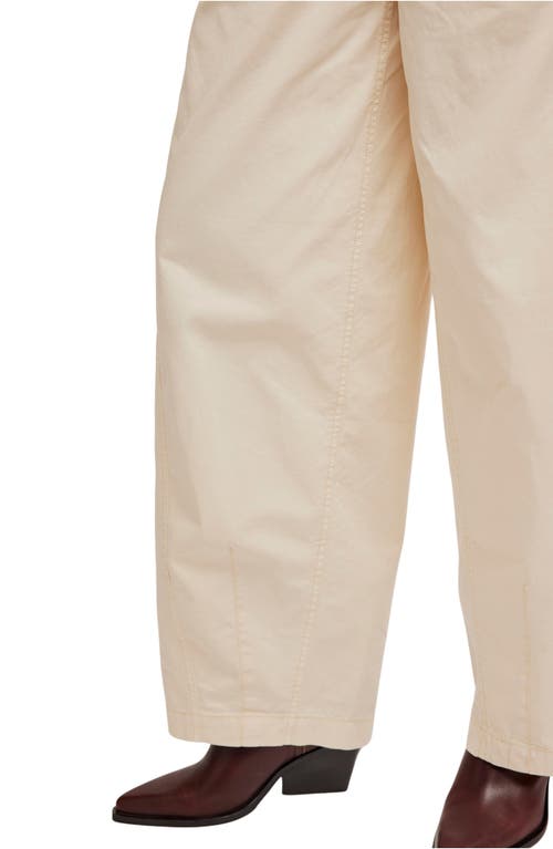 Free People Rylee Wide Leg Chinos In French Oak