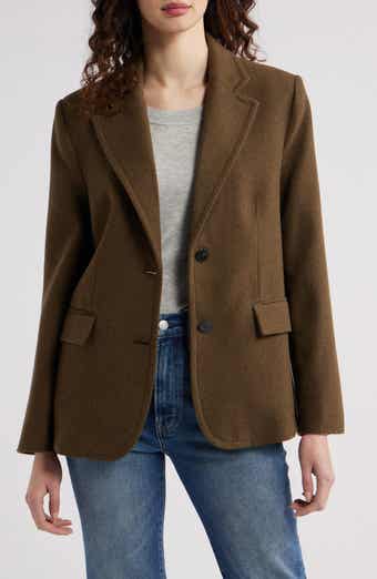 Wool Blend Blazer