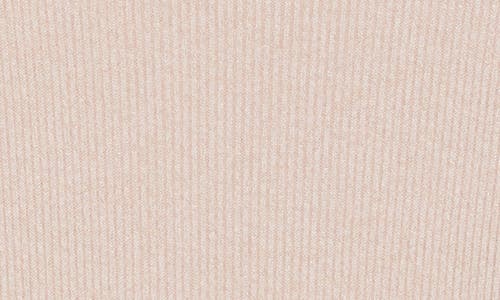 Renee C Long Sleeve Ribbed Turtleneck Dress In Brown