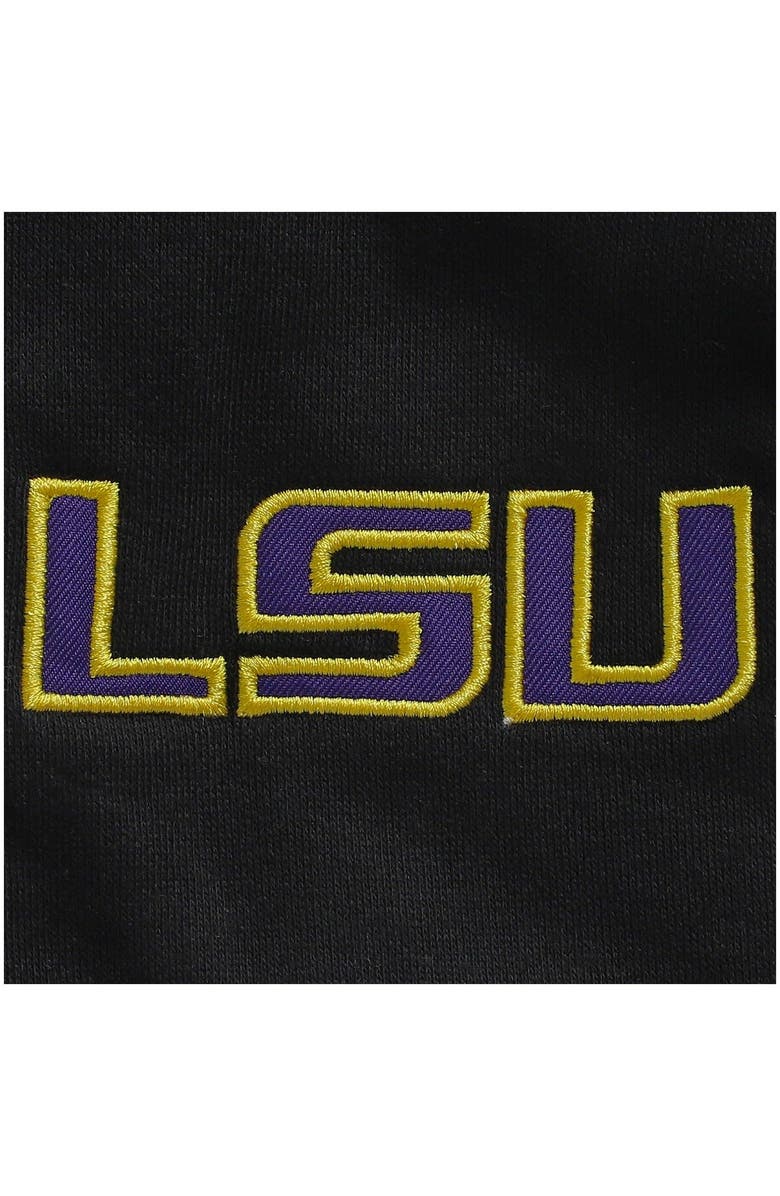 COLOSSEUM Men's Colosseum Black LSU Tigers Tortugas Logo Quarter-Zip Jacket, Alternate, color, Black