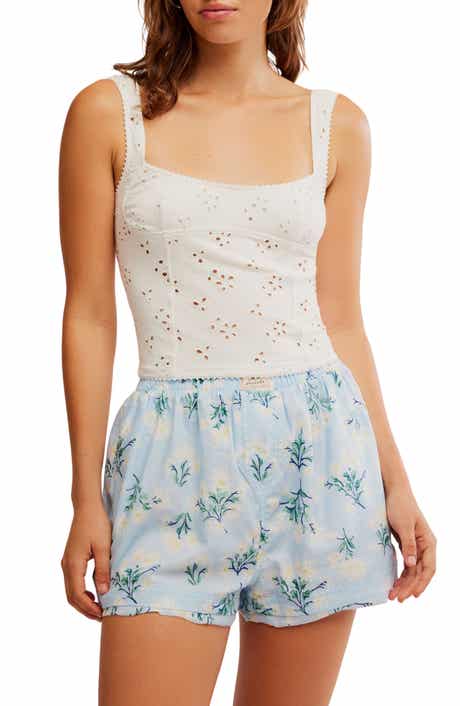 Full Bloom Eyelet Knit Camisole