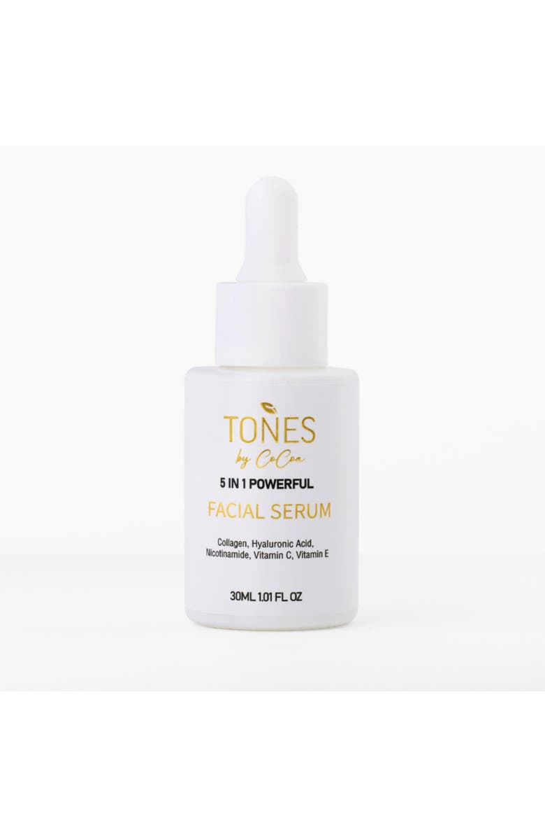TONES by Cocoa 5 in 1 Powerful Collagen Facial Serum, Main, color,