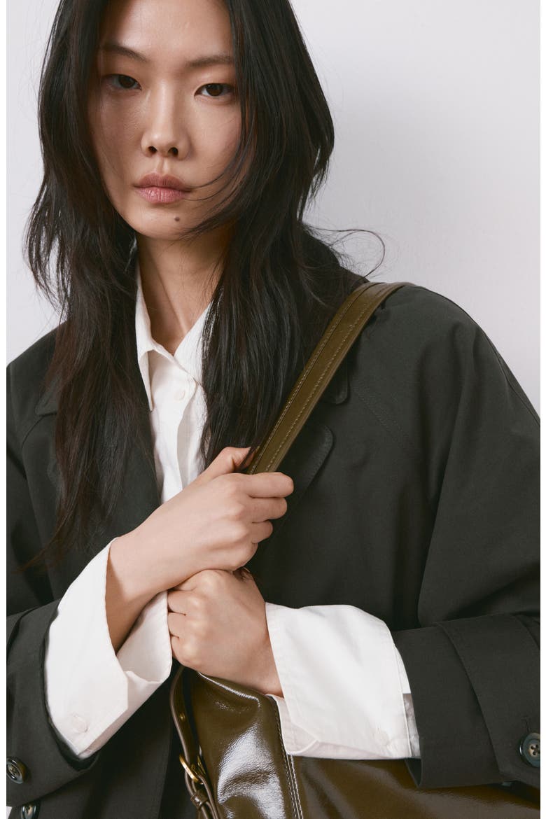 Angela Belted Trench Coat, Alternate, color, CHOCOLATE