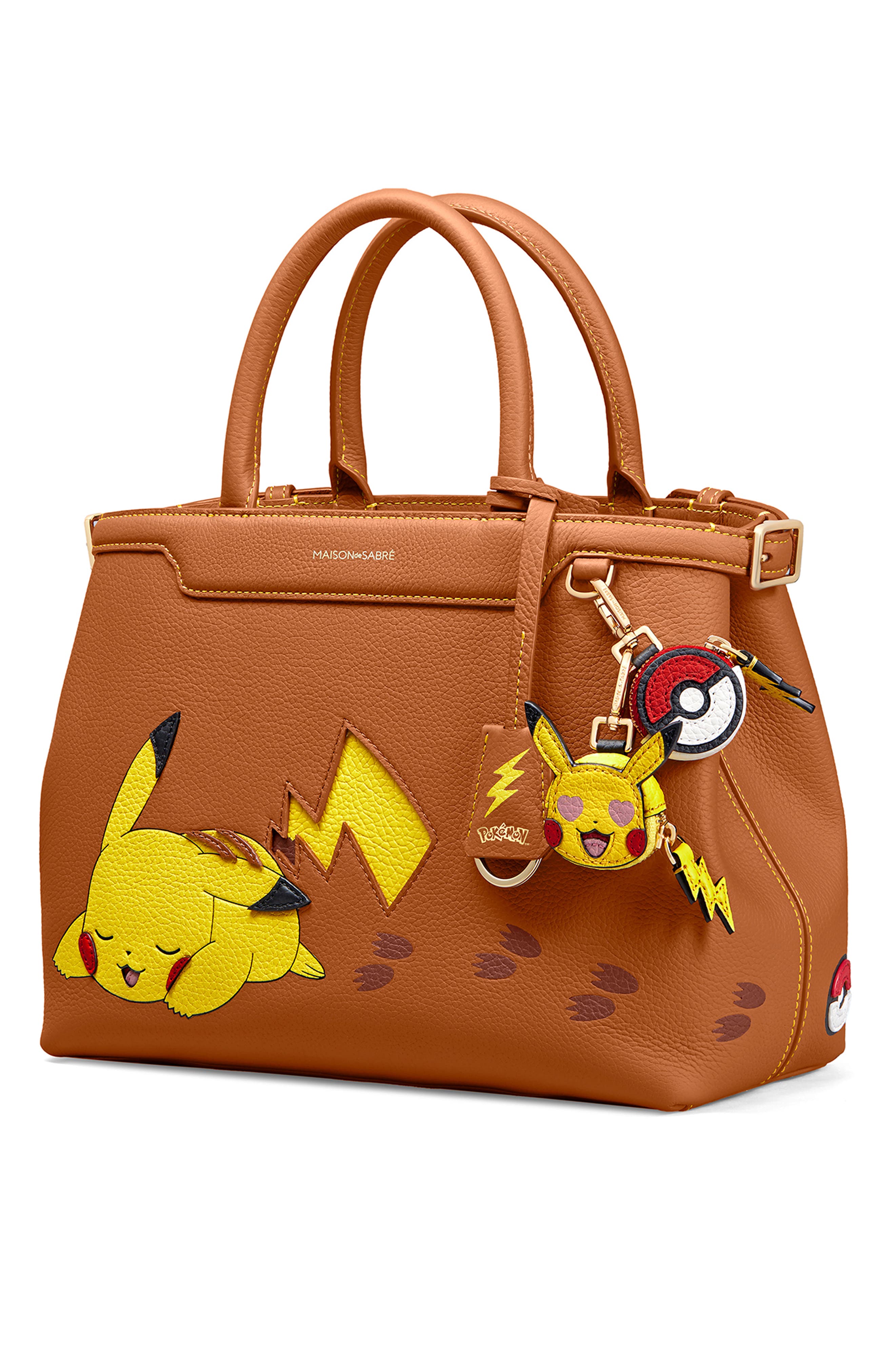 The SABRÉMOJI Pokémon Charm, Alternate, color, Heart-Eyed Pikachu