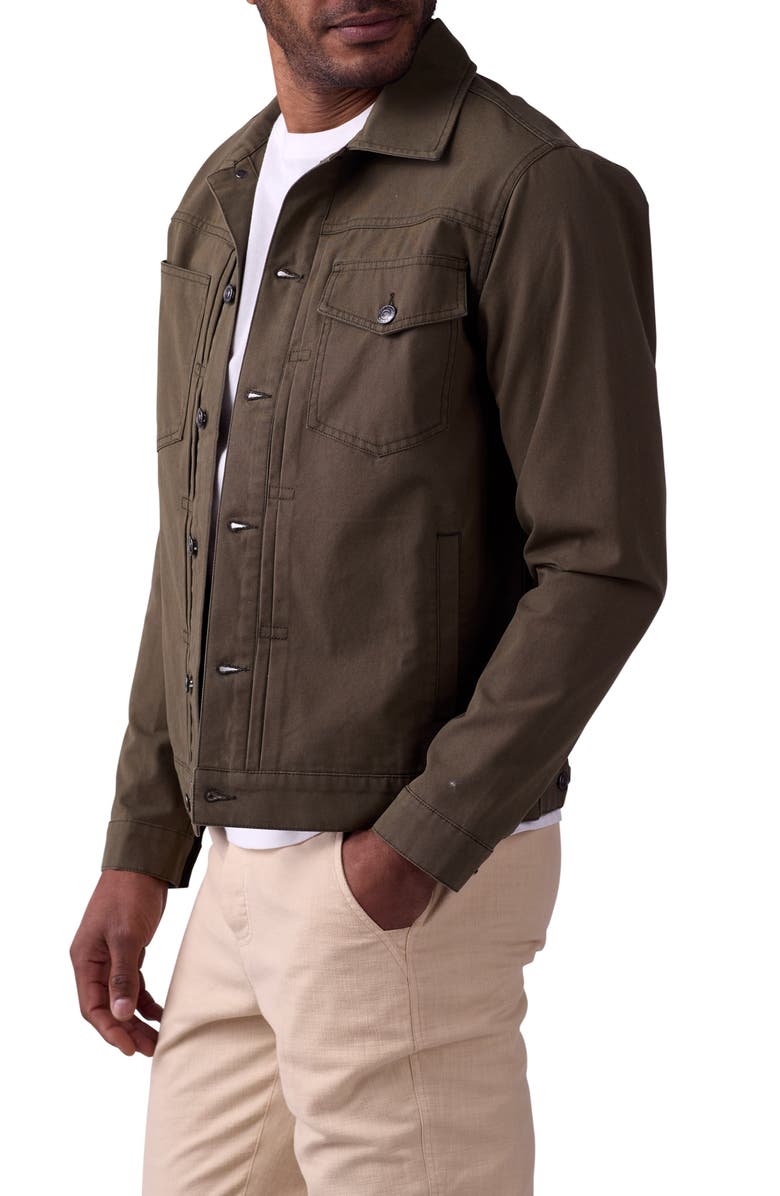 The Normal Brand James Canvas Trucker Jacket, Alternate, color,