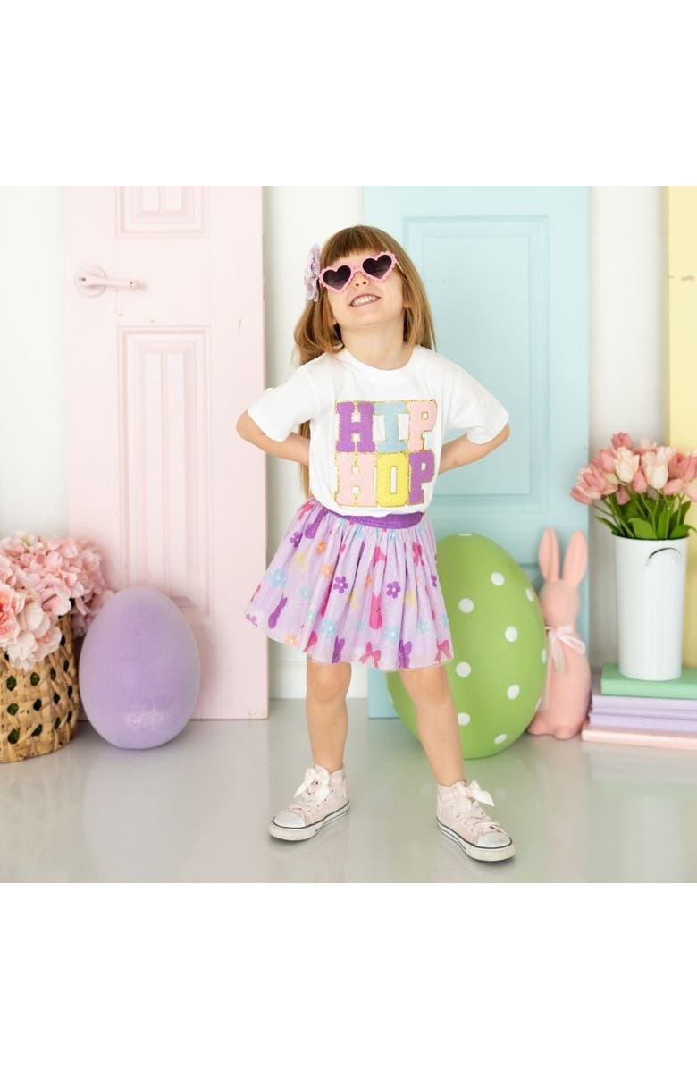 Sweet Wink Hip Hop Patch Easter Short Sleeve T-Shirt, Alternate, color,