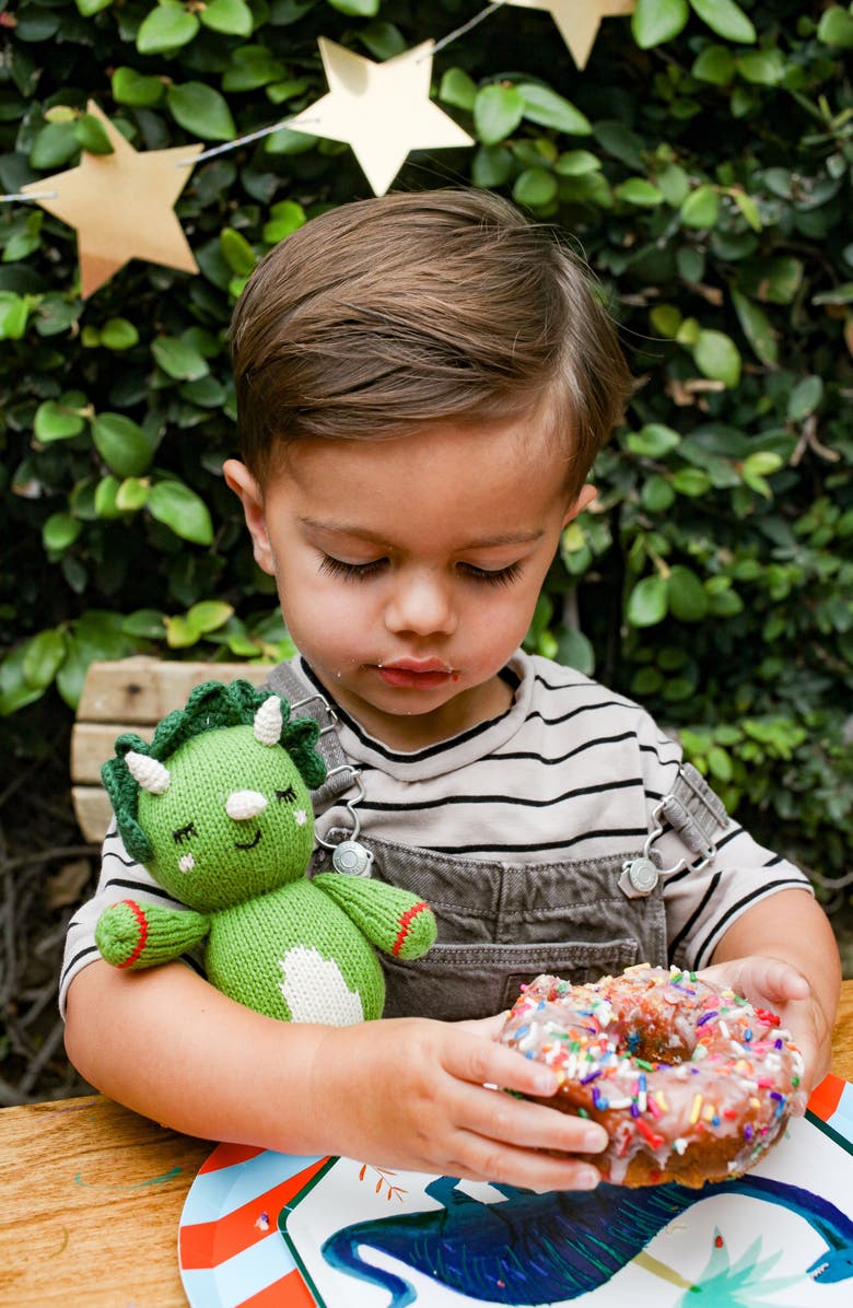 reD & oLive Triceratops Cotton Stuffed Animal, Alternate, color,