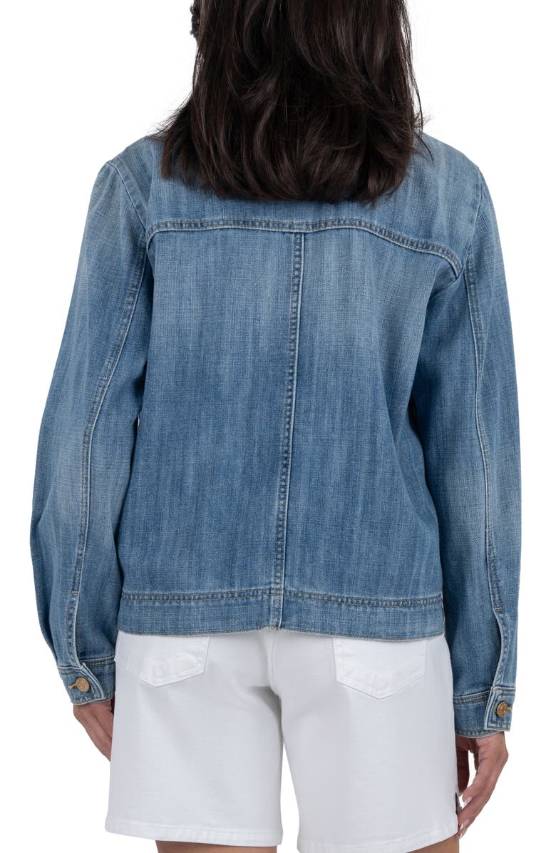 KUT from the Kloth Arya Denim Shirt Jacket, Alternate, color, 