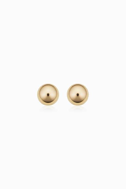 14K Gold Have a Ball Petite Studs