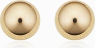 Oradina 14K Gold Have a Ball Petite Studs