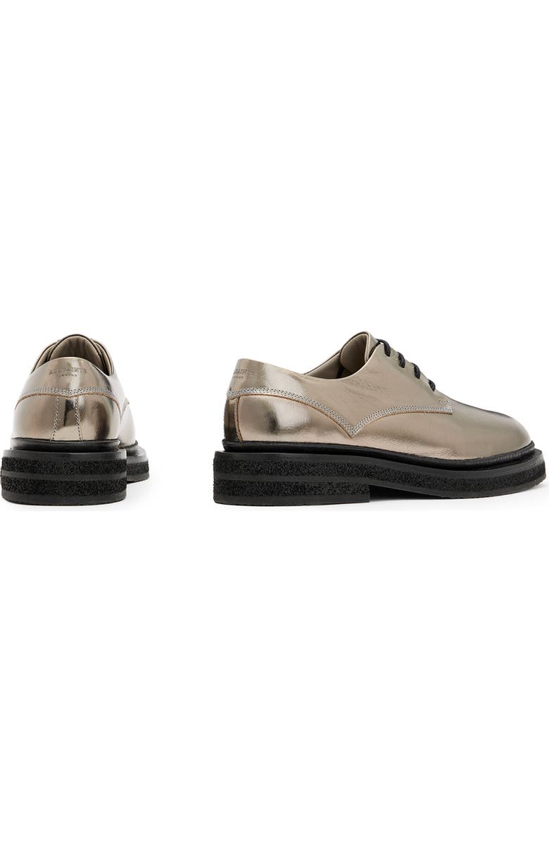 AllSaints Escher Plain Toe Derby, Alternate, color,