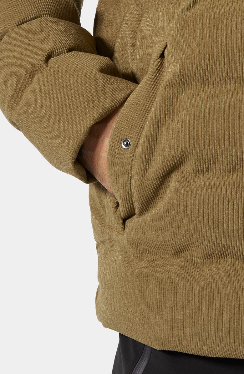 Helly Hansen Alby Water Repellent Puffer Jacket, Alternate, color, Sepia Cord