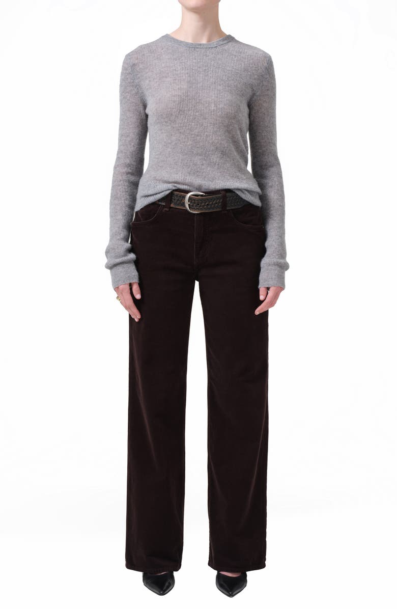 Citizens of Humanity Annina High Waist Corduroy Wide Leg Pants, Alternate, color,