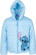Disney Lilo & Stitch Hooded Puffer Jacket