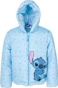 Disney Lilo & Stitch Hooded Puffer Jacket