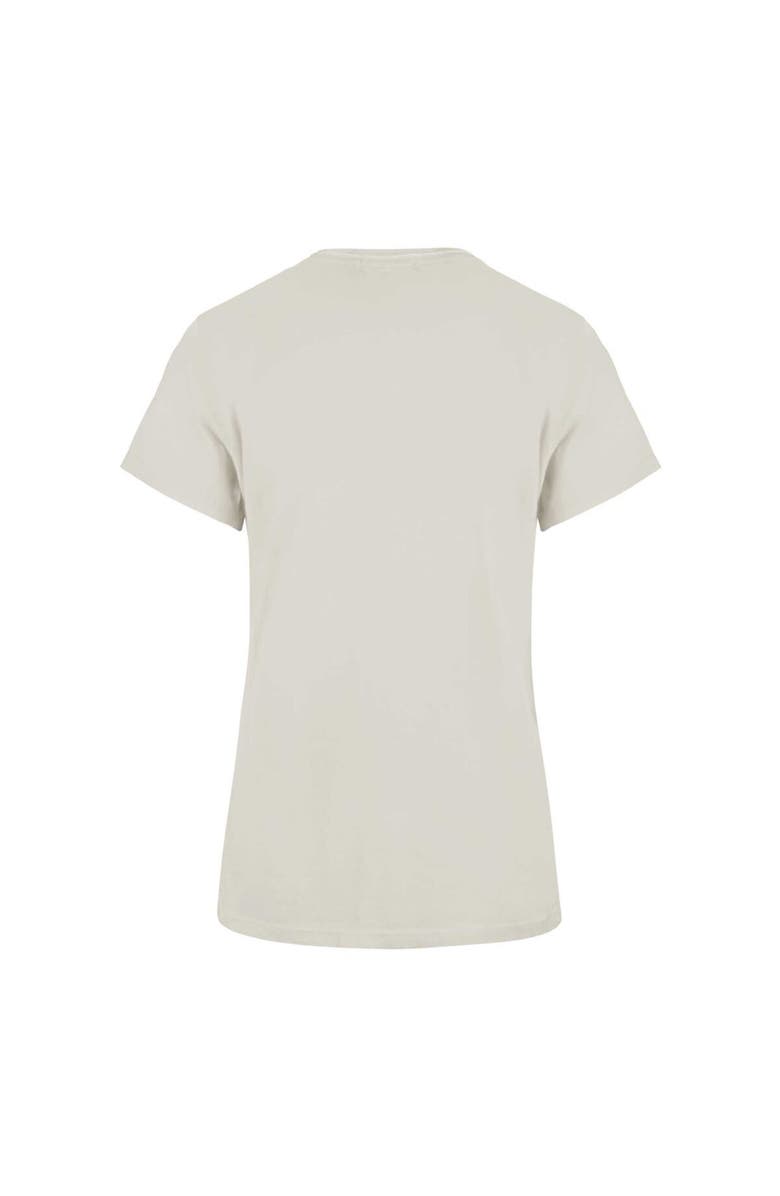 '47 Women's '47 Cream Jacksonville Jaguars Panthera Frankie T-Shirt, Alternate, color, Cream